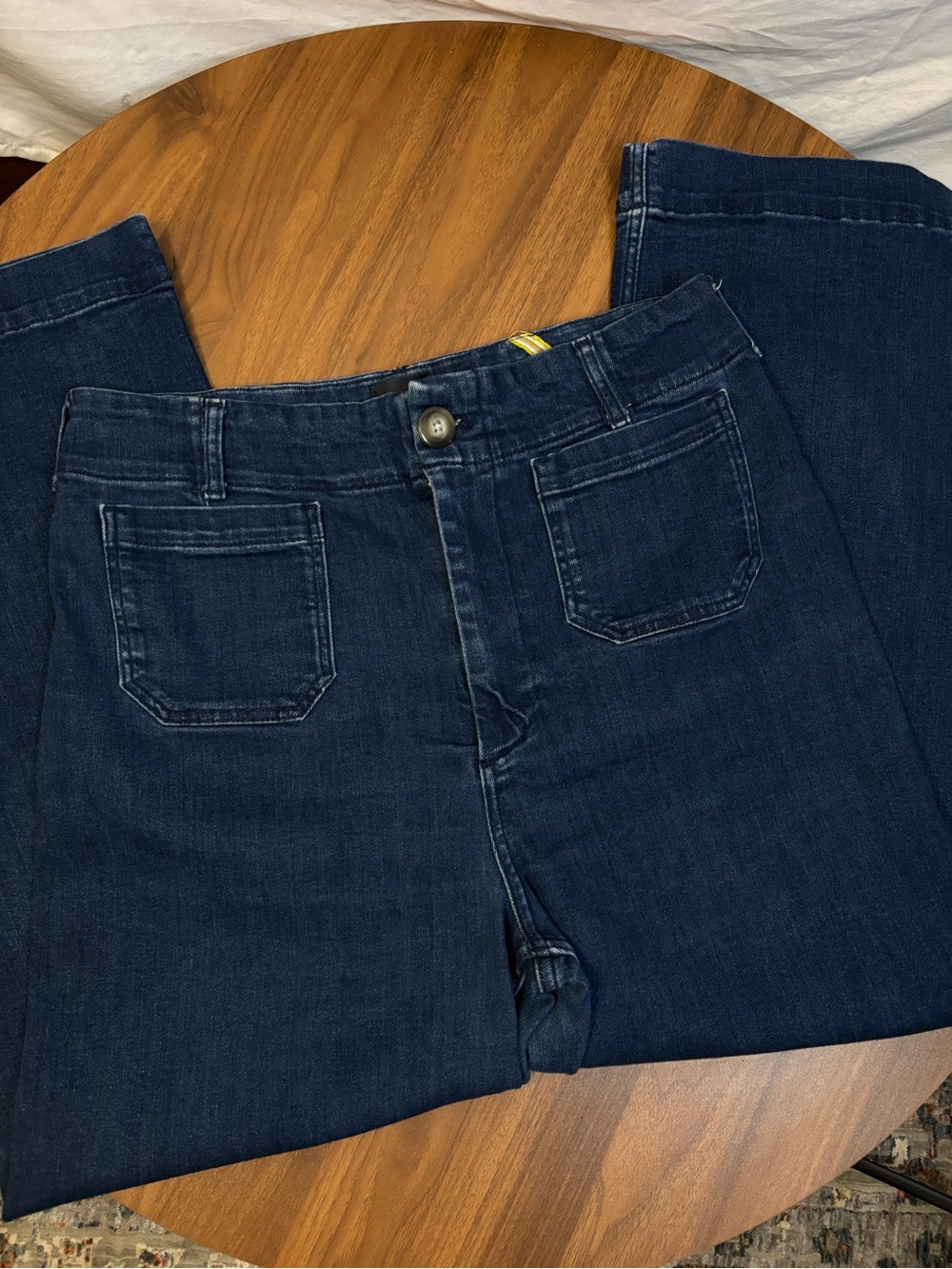 Maeve Dark Blue Relaxed Jeans